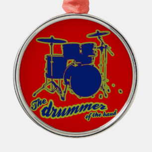 percussion drums ~ drummer metal ornament