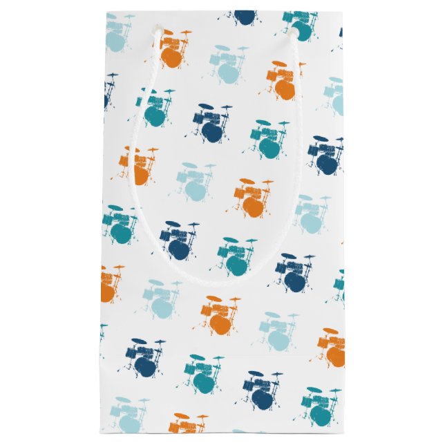 Percussion Drumset Small Gift Bag (Front)