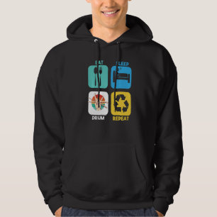 Percussion Instrument Drum Music Drummer Musician  Hoodie
