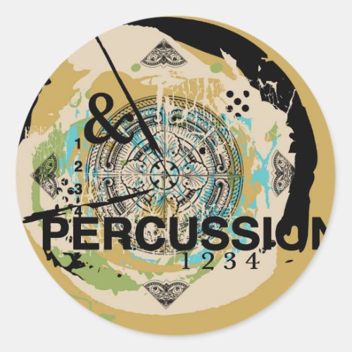 Percussion LaptopDrum padetc Sticker