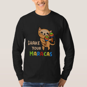 Percussion Maracas Drummer Drums Rattles 3 T-Shirt