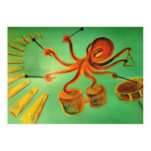 Percussion: Octopus Poster