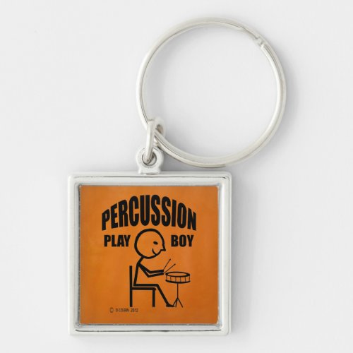 Percussion Play Boy Keychain