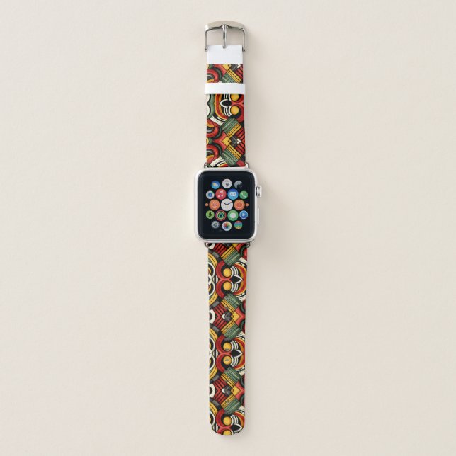 Percussion Rhythms Apple Watch Band (Front)