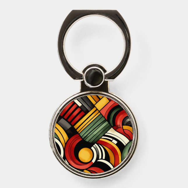 Percussion Rhythms Phone Ring Stand (Front)