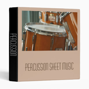 Percussion Sheet Music student folder