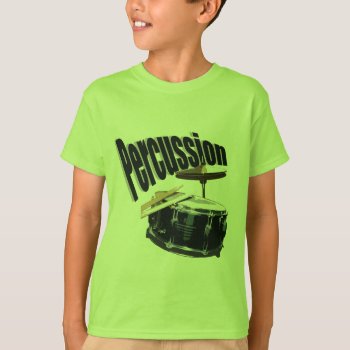 Percussion/ Snare T-shirt by hamitup at Zazzle