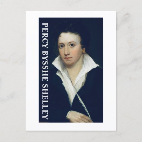 Percy Bysshe Shelley Postcard