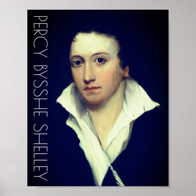 Percy Bysshe Shelley Poster (Front)