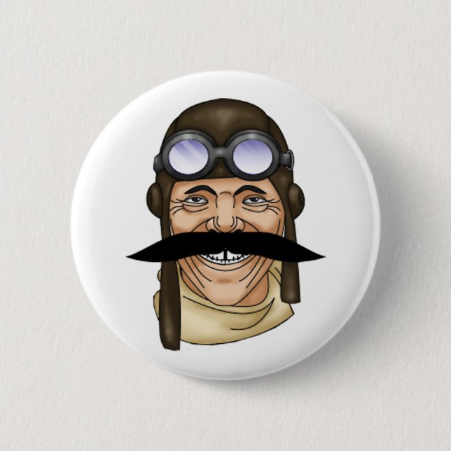 Percy Pinback Button (Front)