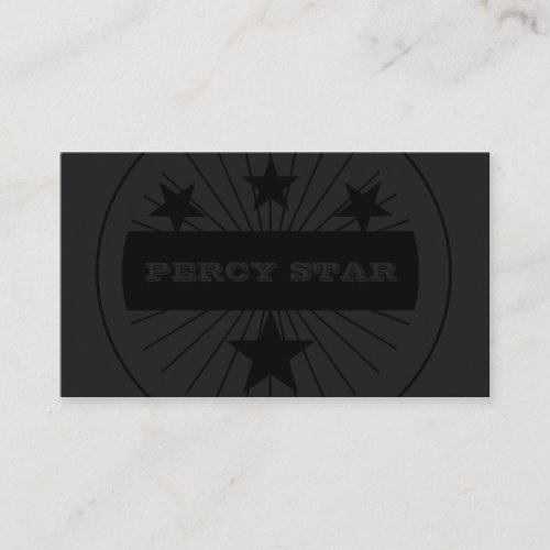 Percy Star Business Cards