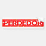 Perdedor Stamp Bumper Sticker