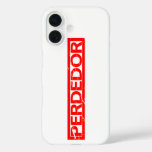 Perdedor Stamp iPhone 16 Case