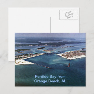 Perdido Bay from Orange Beach, AL Postcard