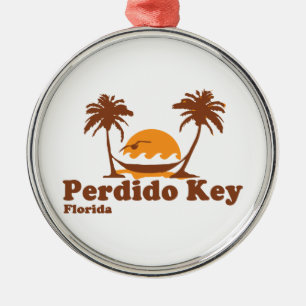 Perdido Key. Metal Ornament