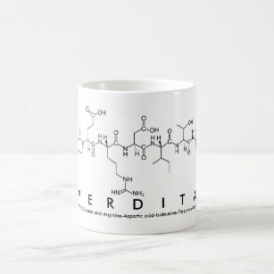 Perdita peptide name mug
