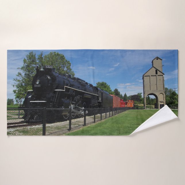 Pere Marquette 1223 train towel set (Bath Towel)