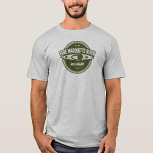 Pere Marquette River Michigan Kayaking T-Shirt