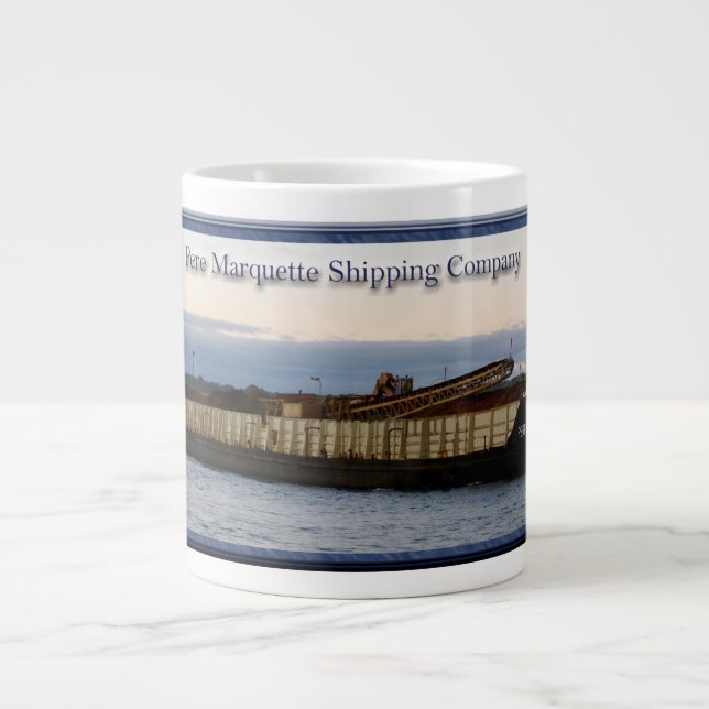 Pere Marquette Shipping jumbo mug (Front)