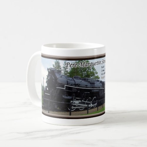 Pere Marquette Steam Locomotive mug