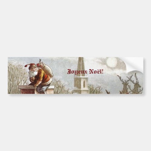 Pre Nol Autocollants pour voiture Bumper Sticker