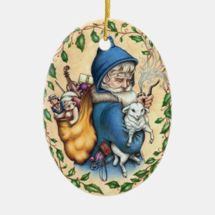 Pere Noel FATHER CHRISTMAS ORNAMENT
