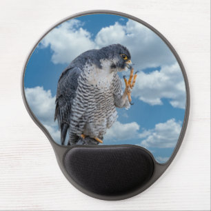 Peregrine Falcon along the Hudson River Gel Mouse Pad