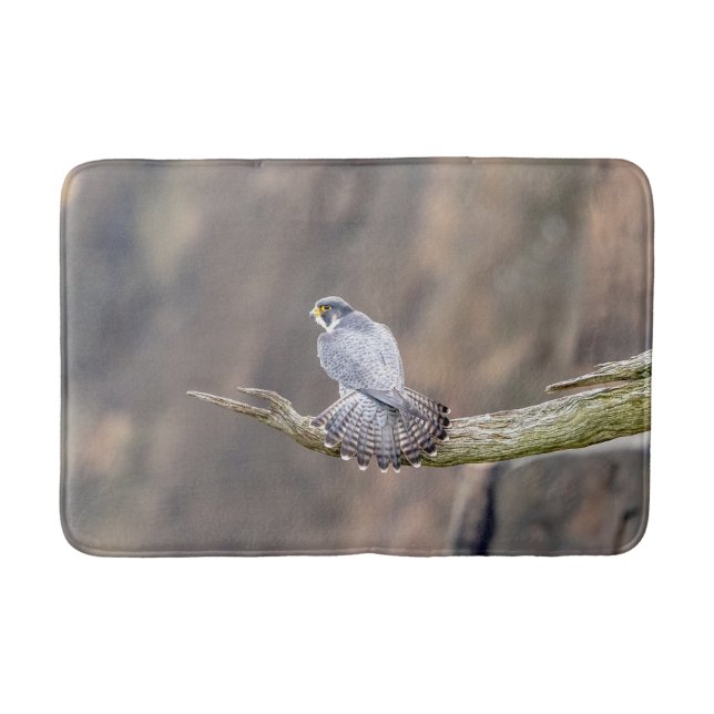 Peregrine Falcon at the Palisades Interstate Park Bathroom Mat (Front)