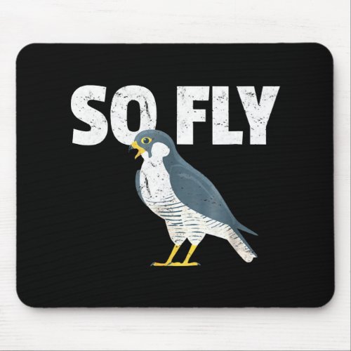 Peregrine Falcon Bird Birdwatcher Vintage  Mouse Pad