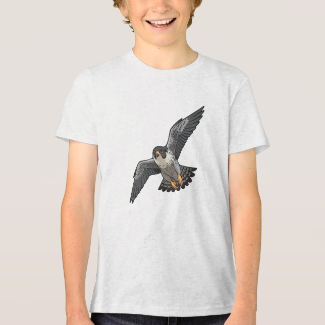 Peregrine falcon   Boys' T-Shirts (Front)