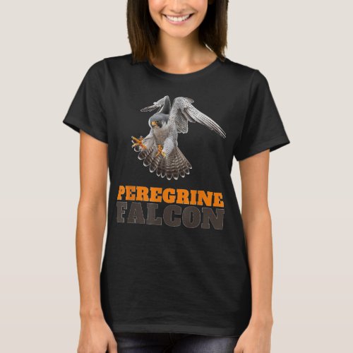 Peregrine Falcon Falco peregrinus Faucon plerin T_Shirt