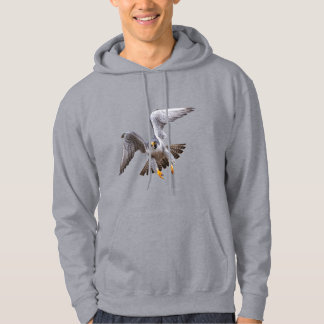Peregrine falcon flying hoodie