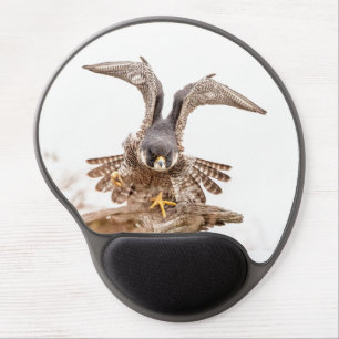 Peregrine Falcon Gel Mouse Pad