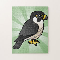 Cute Peregrine Falcon 10x14 Photo Puzzle