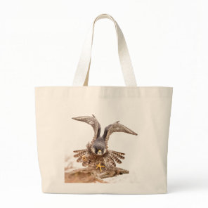 Peregrine Falcon Large Tote Bag