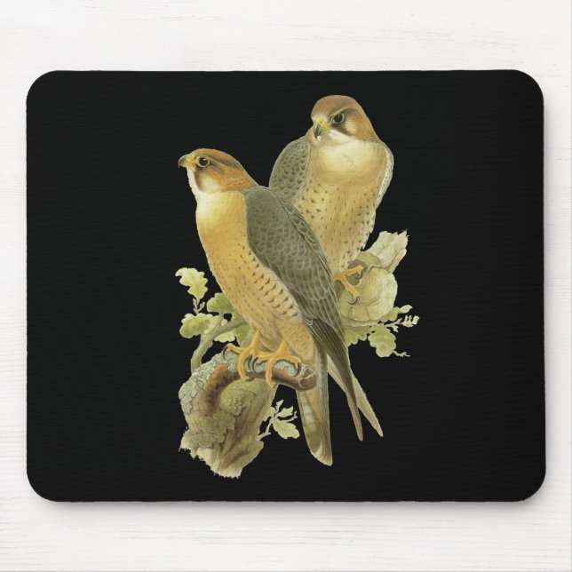 Peregrine Falcon Mouse Pad (Front)