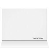 Peregrine Falcon Profile Cards (Inside Horizontal (Top))