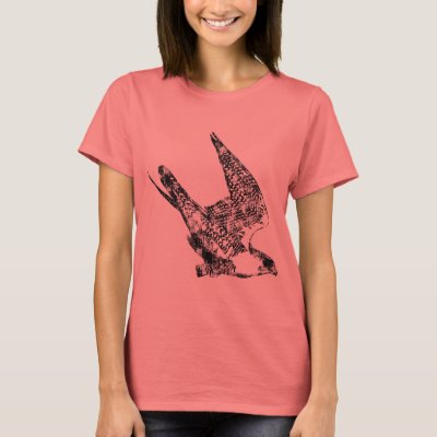 Peregrine Falcon Sketch T-Shirt