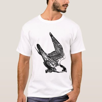 Peregrine Falcon Bird, Birdwatcher Vintage Tshirt T-Shirt