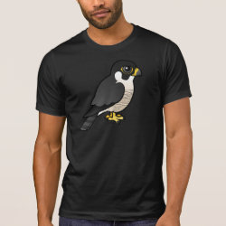 Cute Peregrine Falcon Men's Alternative Apparel Basic Crew Neck T-Shirt