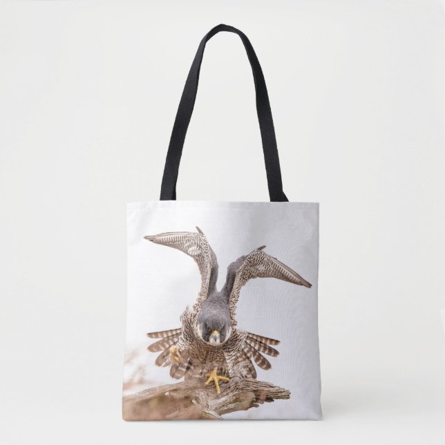 Peregrine Falcon Tote Bag (Front)