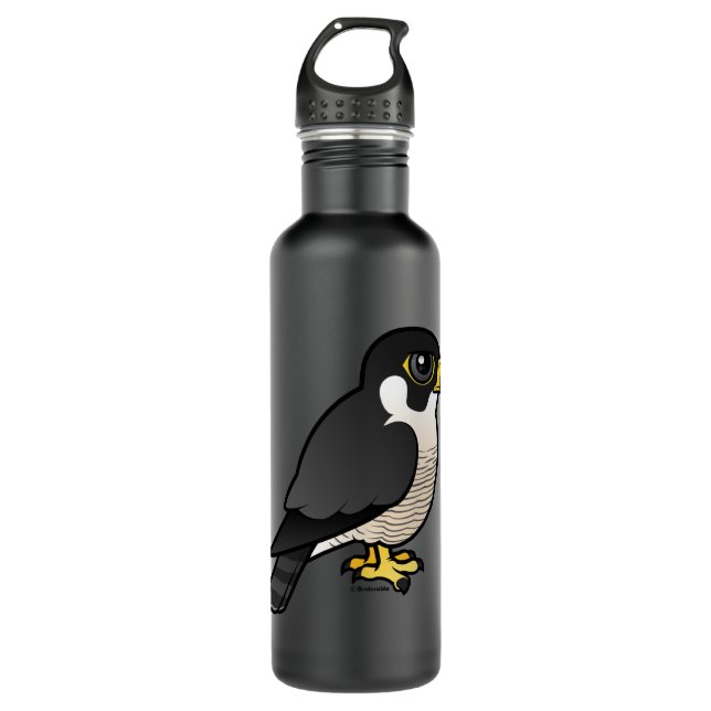 Peregrine Falcon Water Bottle (Front)