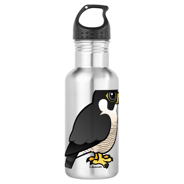 Peregrine Falcon Water Bottle (Front)