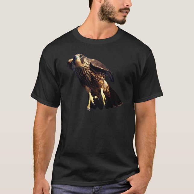 PEREGRINE FALCON Wildlife Raptor Shirt Collection (Front)