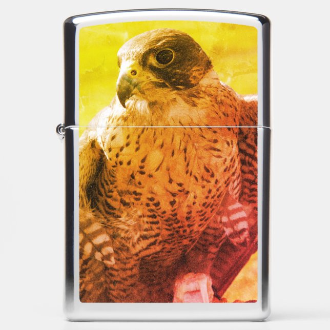 PEREGRINE FALCON ZIPPO LIGHTER (Front)