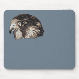 Peregrine Faux Embroidery Mouse Pad