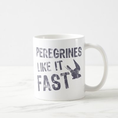 Peregrines Like It Fast Coffee Mug
