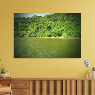 Perequê Beach Guarujá Brazil Canvas Print