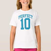 Perfect 10 VARSITY 10th BIRTHDAY Tee