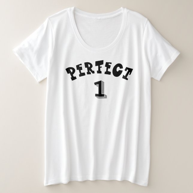 Perfect 1 T-Shirt (Design Front)